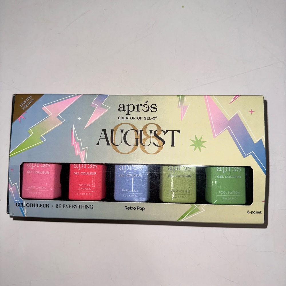 Apres August Gel Color Set